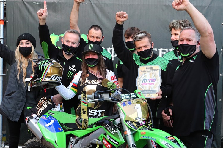 Courtney Duncan And DRT Kawasaki Clinched Their Second Consecutive FIM World WMX Women’s Motocross Championship
